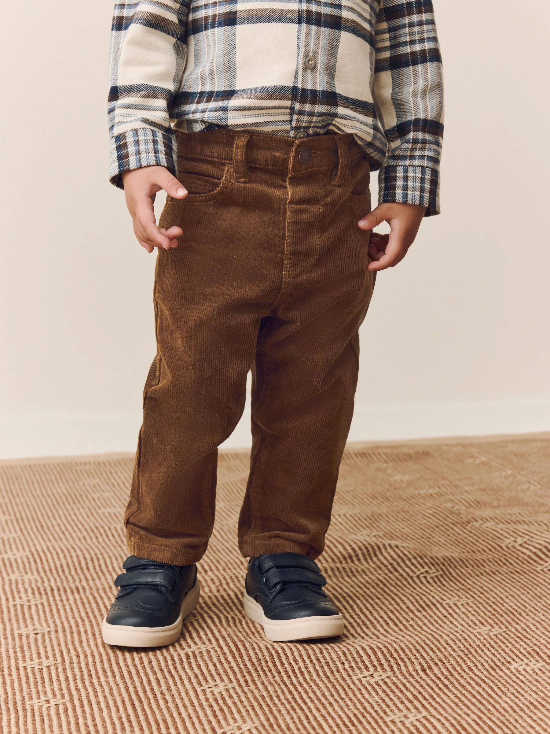 Lichtbruin - Corduroy broek (3 mnd- 7 jr)