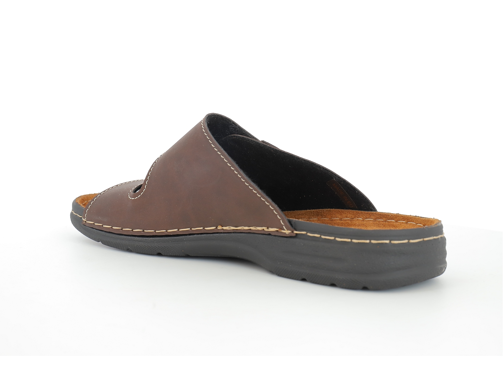 P brand-637 Synthétique Marron Foncé