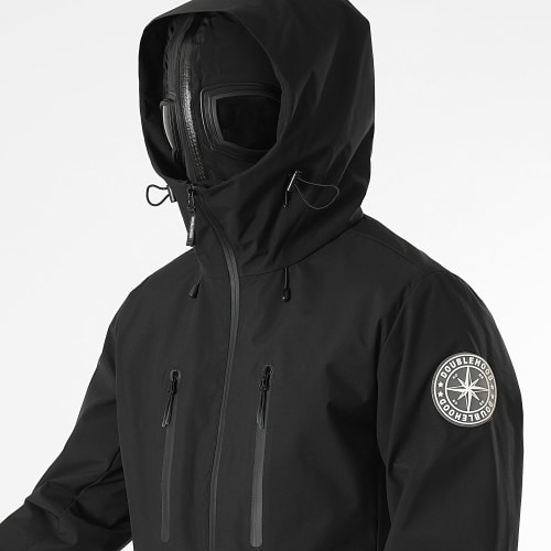 Veste Zippée Capuche Muller Noir