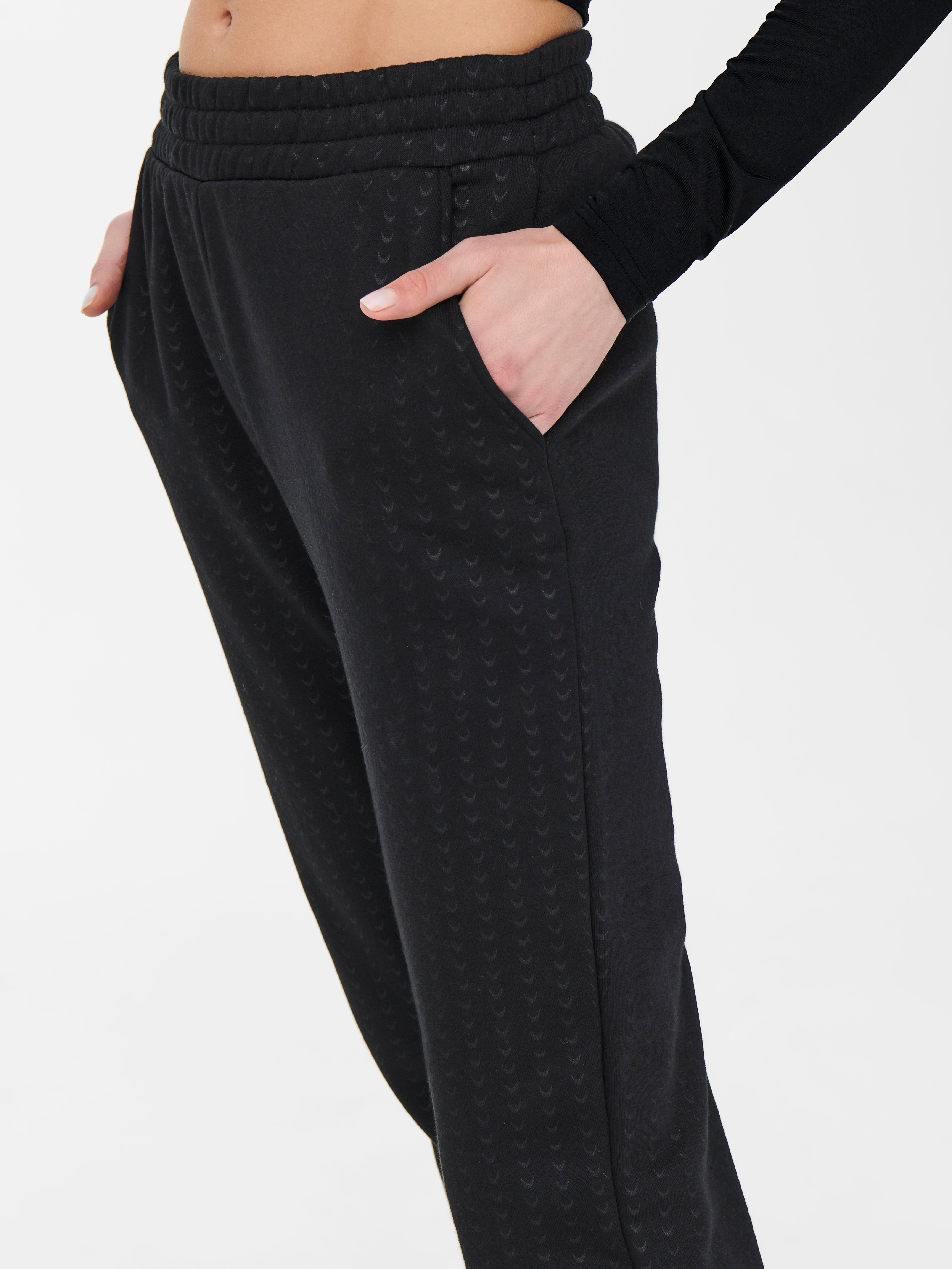 ONPOMRAN Hohe Taille Baggy Fit Jogginghose Black