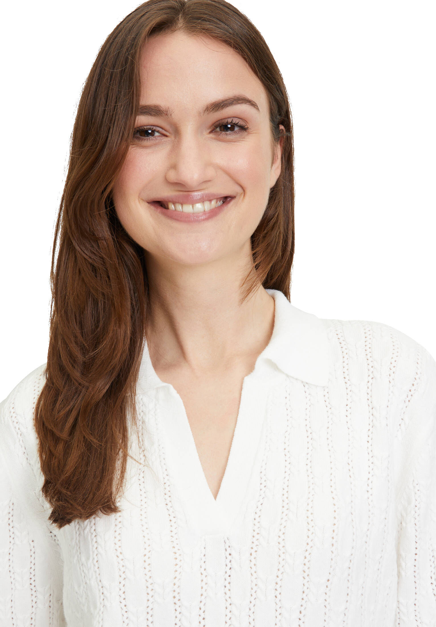 Betty & Co| Damen Strickpullover mit Kragen