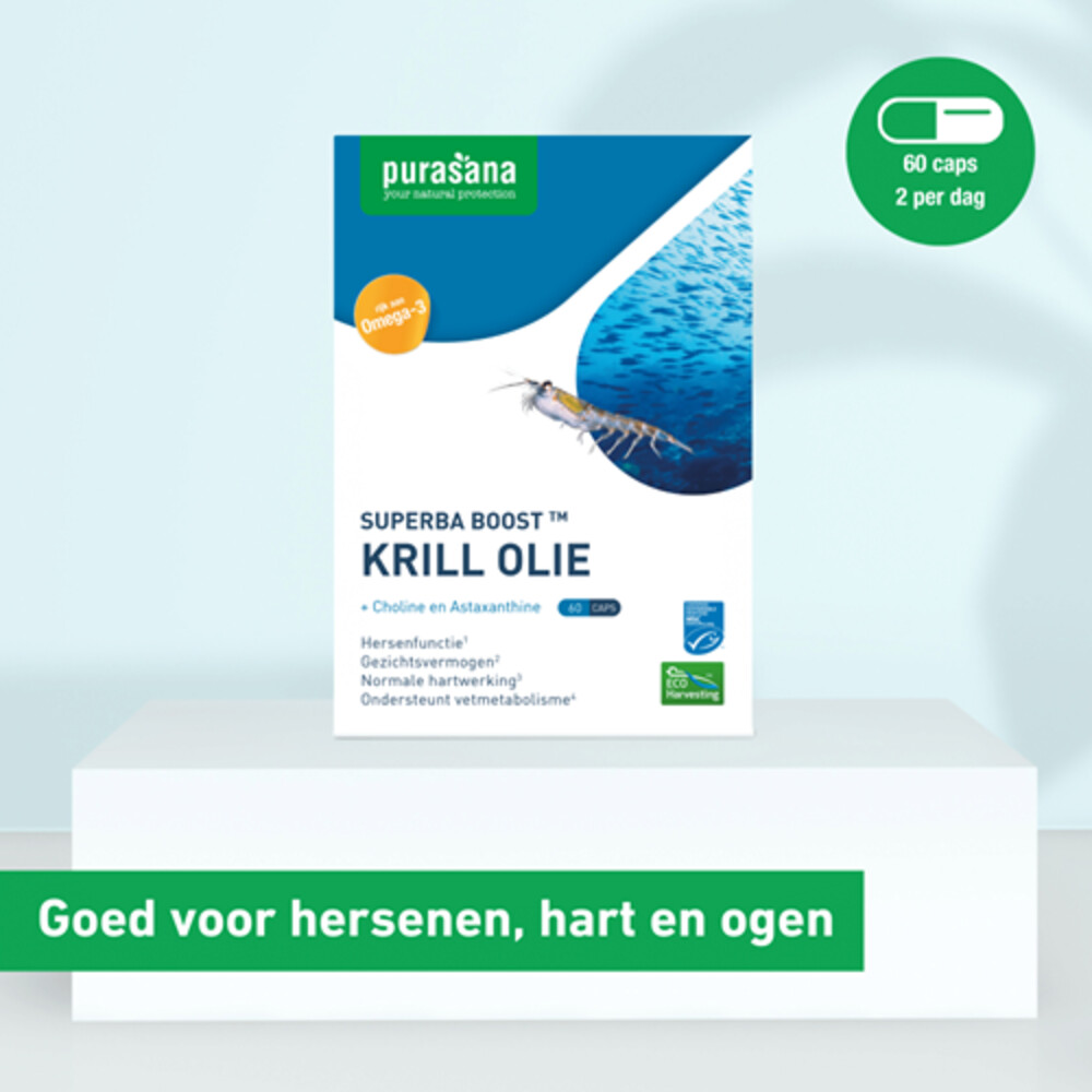 Purasana Krill Olie 60 Capsules
