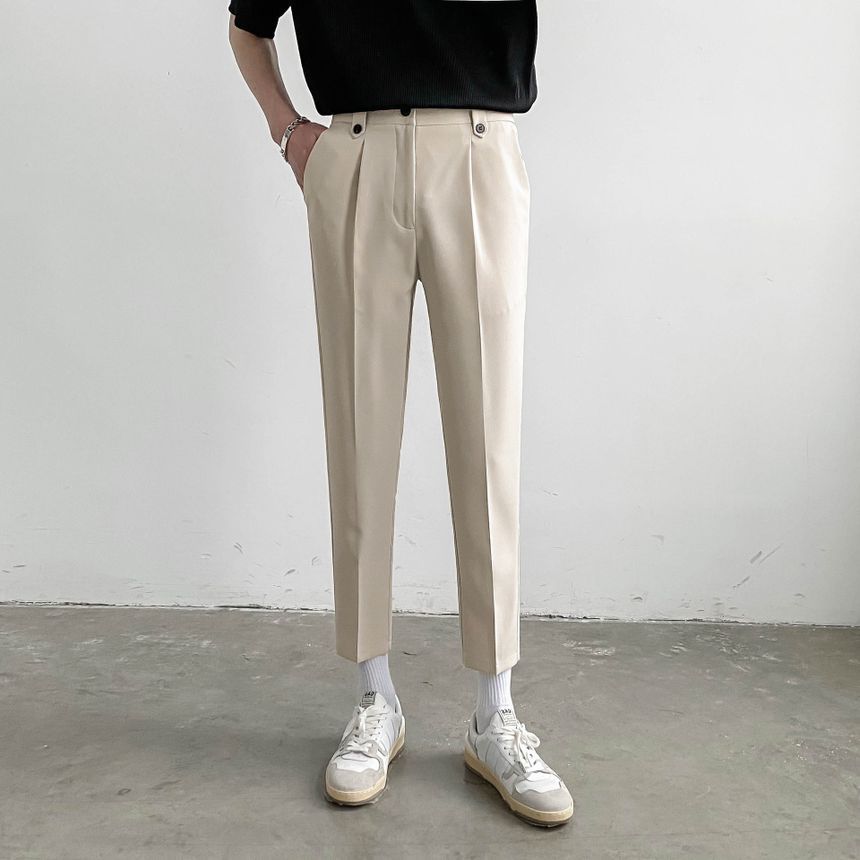 GRAYCIOUS - Cropped rechte broek
