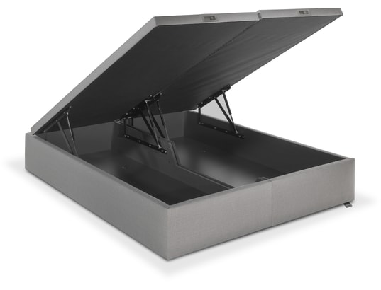 TEMPUR - Sommier 180 x 200 Premium 180x200cm tissé gris D51