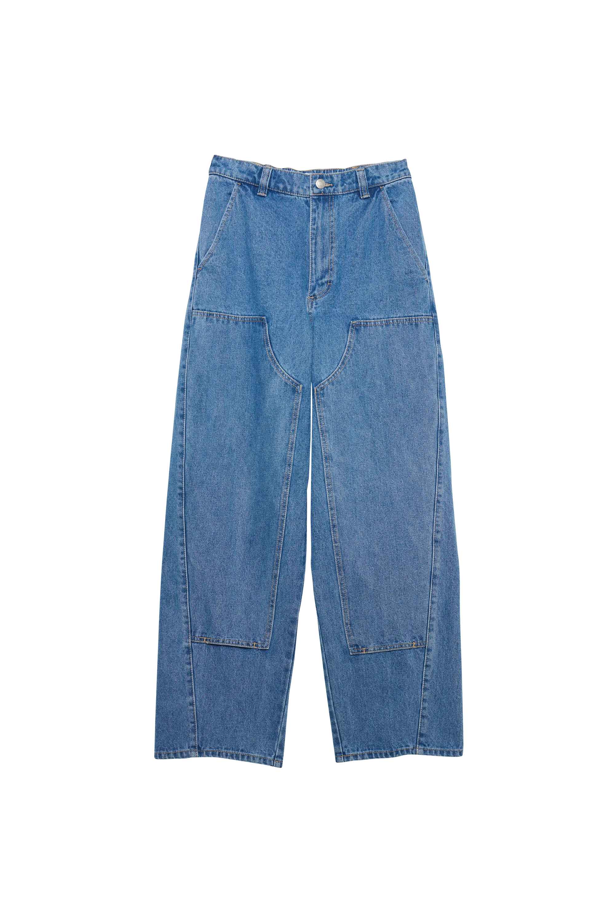 OBEY jean LEAH II BAGGY DENIM Bleu