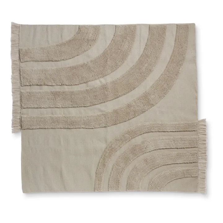 Liewood Tapis Valery en laine et coton | Sable