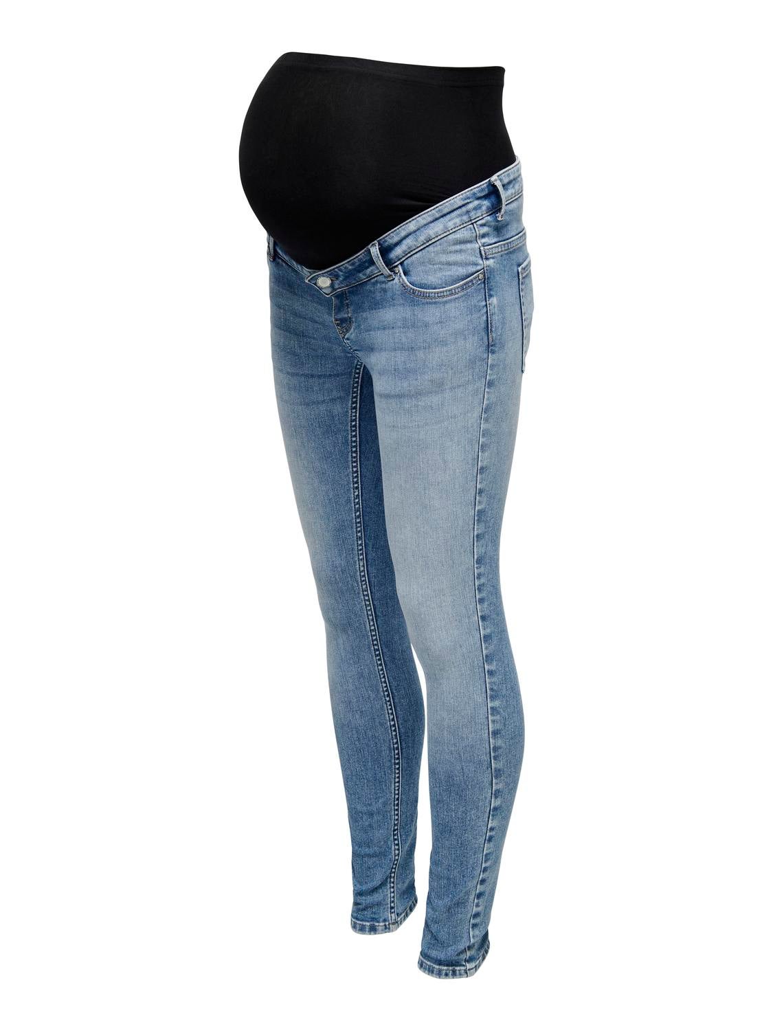 OLMBELLY Skinny Fit Jeans Light Blue Denim
