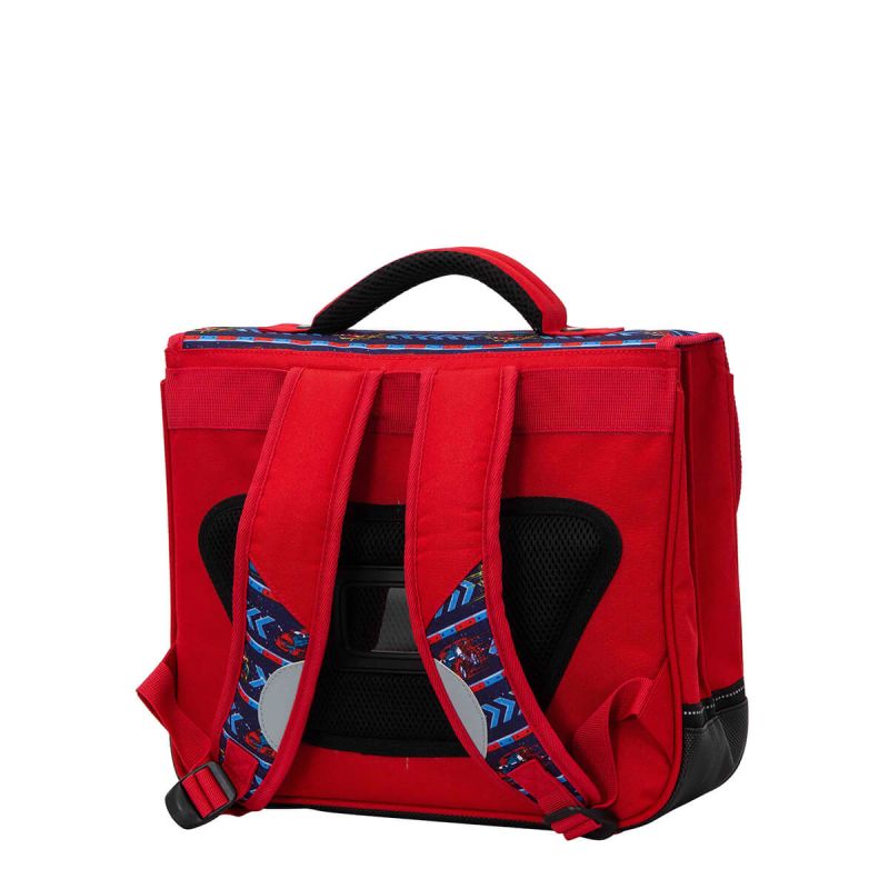 Cartable scolaire Rallye 38 cm Rouge bleu