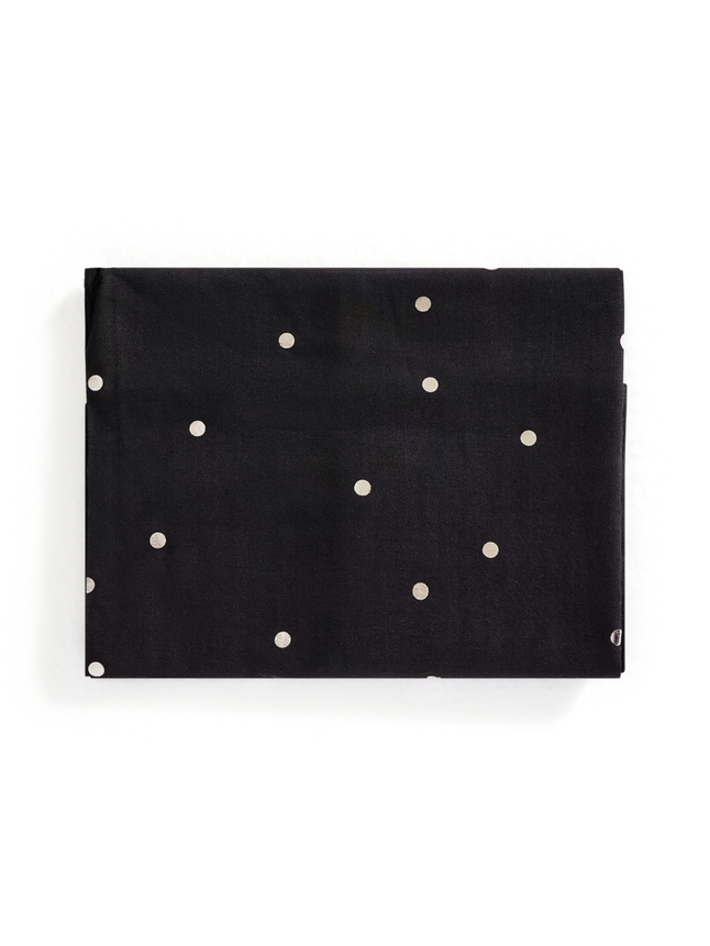 Foulard imprimé à pois