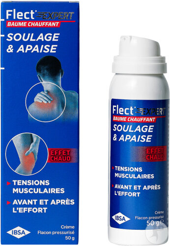 Flect'Expert Baume Chauffant Douleurs Musculaires Et Articulaires 50g