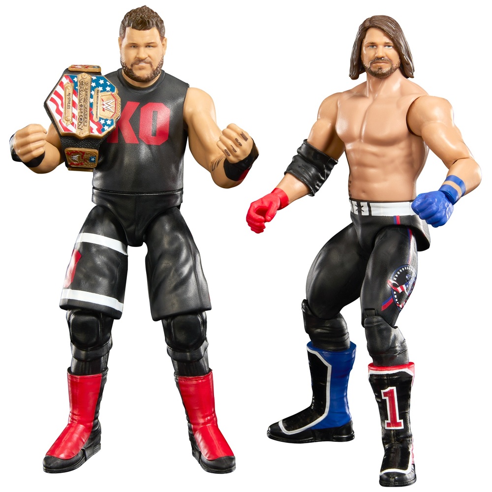 WWE Championship Showdown: Kevin Owens vs. AJ Styles – Actionfiguren-Doppelpack