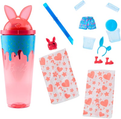 Barbie Pop Reveal Dukke Animal Party Kanin