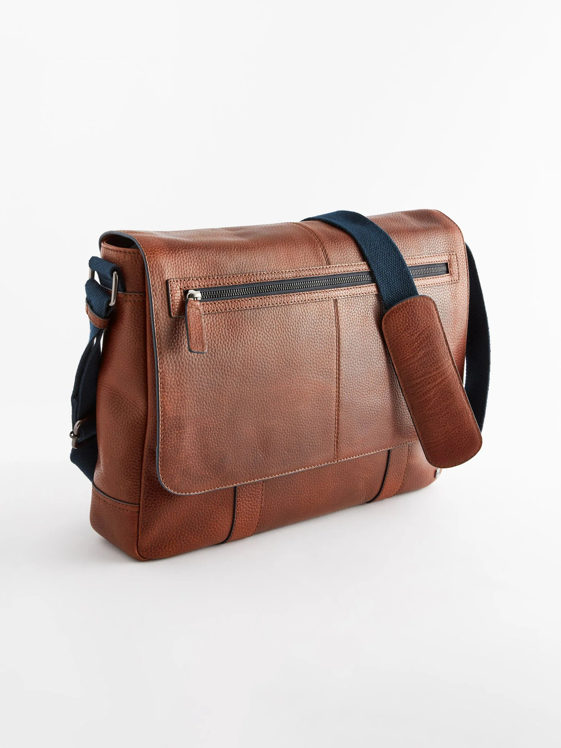 Lichtbruin - Messenger-tas