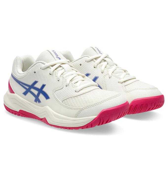 ASICS GEL-DEDICATE 8 GS 1044A077 CREAM-DARK-COBALT