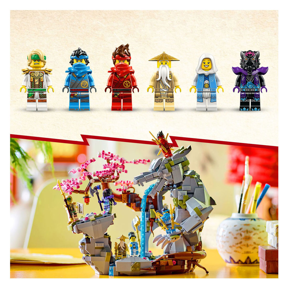 LEGO Ninajago 71819 Altaar van de Stenen Draak