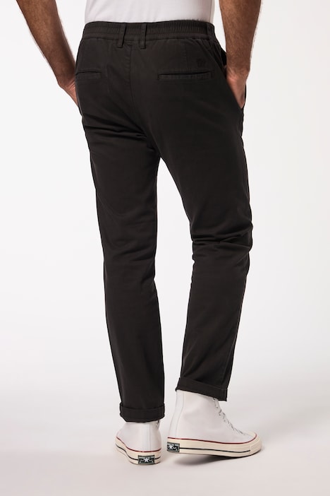 Chino FLEXNAMIC®, elastischer Bund, Bundfalte, Modern Straight Fit