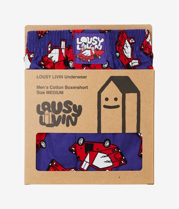 Lousy Livin Sommer Boxershorts (purple)