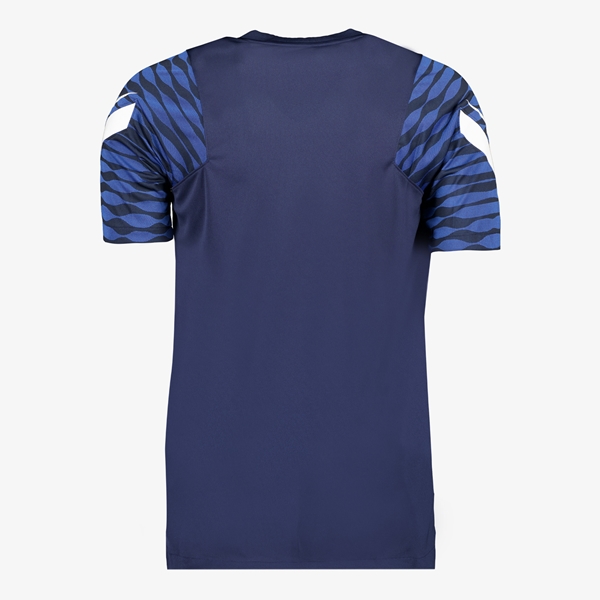 Nike Strike 21 heren sport T-shirt blauw