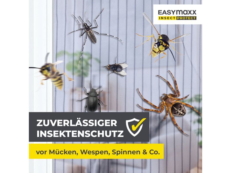 EASYmaxx Fliegengitter Magic Click, 90 x 210 cm Türvorhang 90 x 210 cm»Magic Click»