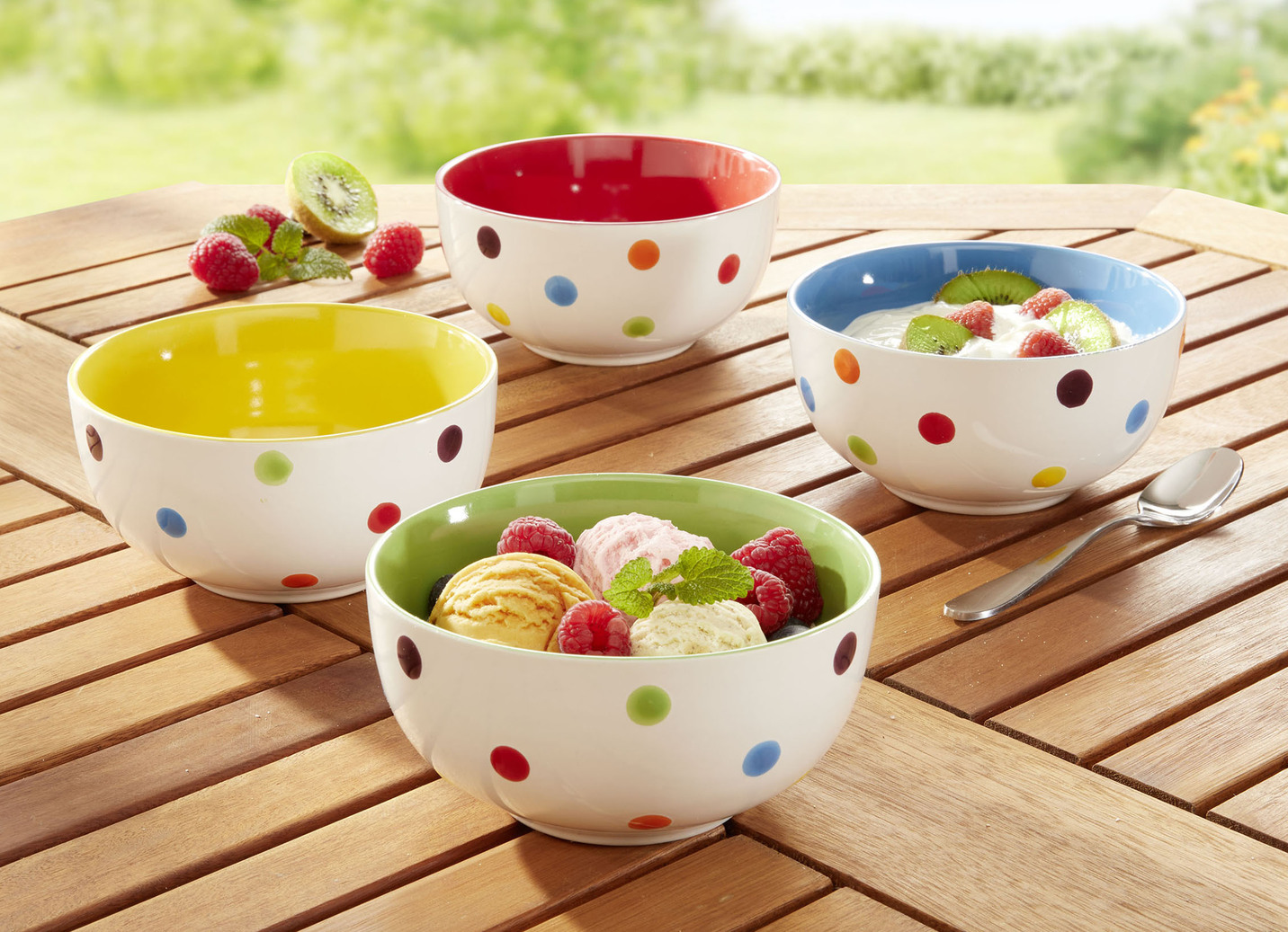Schalen-Set, 4-teilig, aus Dolomit