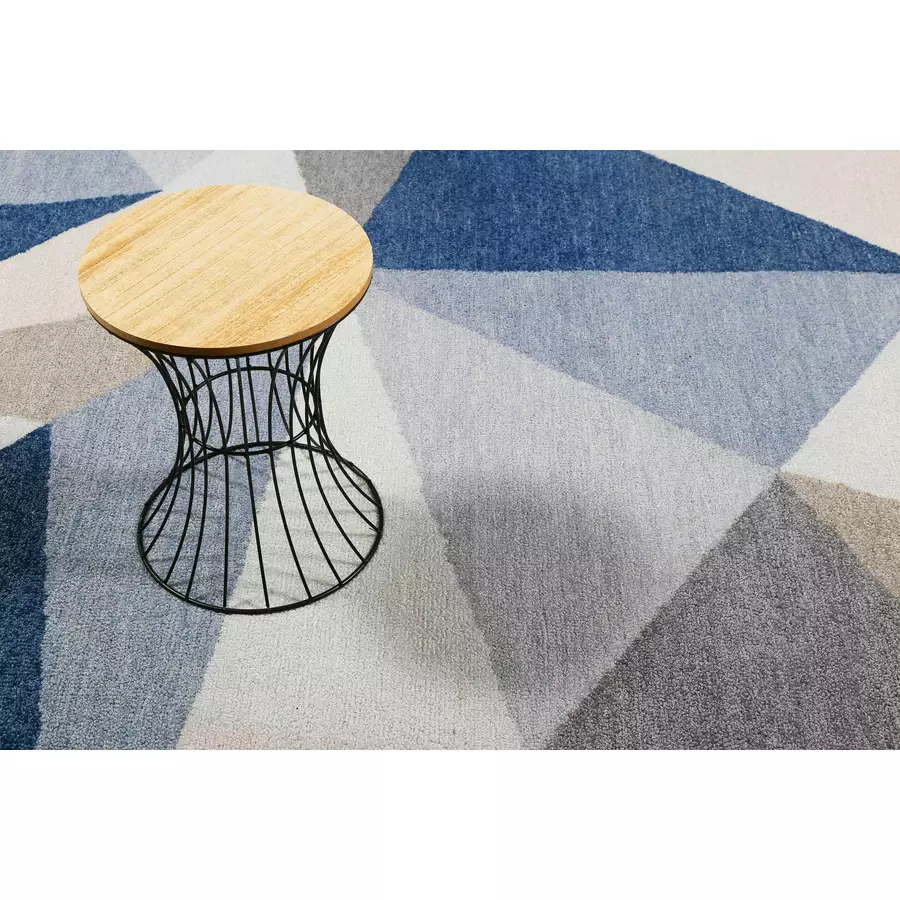 Wecon home Kurzflorteppich Next Time 2.0 blau