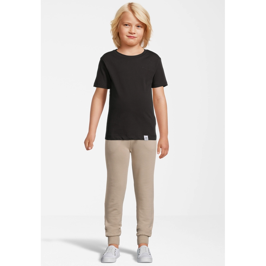 New Life T-Shirt Basic T-Shirt Schwarz