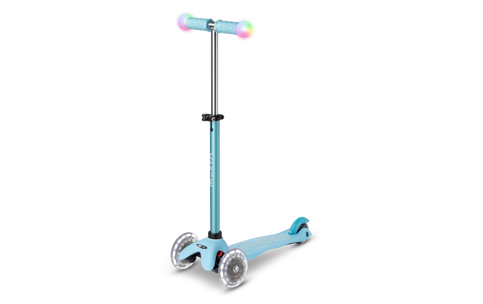 Kickboard Mini2Grow Deluxe Magic LED, Blue<br>All-in-one Scooter für die ersten Lebensjahre