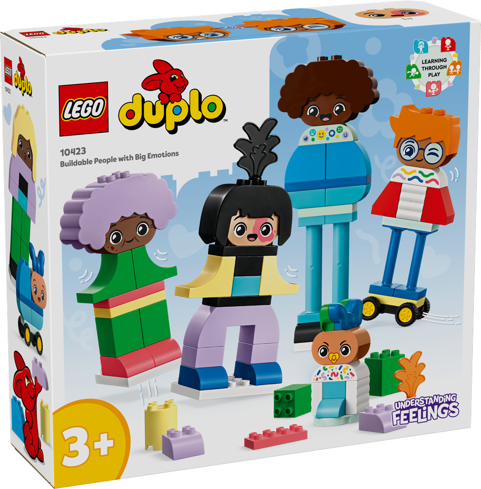 LEGO DUPLO - Byg selv-personer med store følelser (10423)