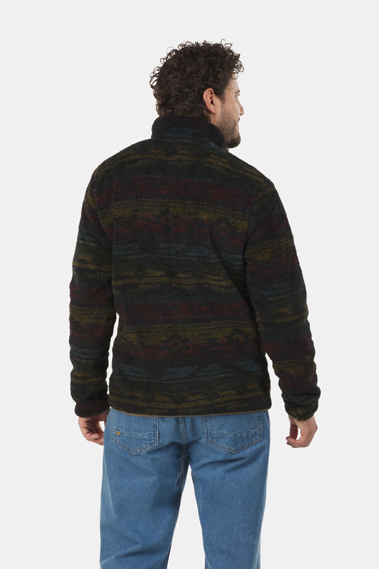 Ayacucho Ayacucho Chalten Printed Snap Button Fleecevest