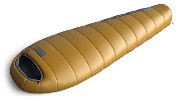 Sac de couchage momie Husky Husky Plus Moutarde -10°C 2024 - 220 x 95 cm - jaune