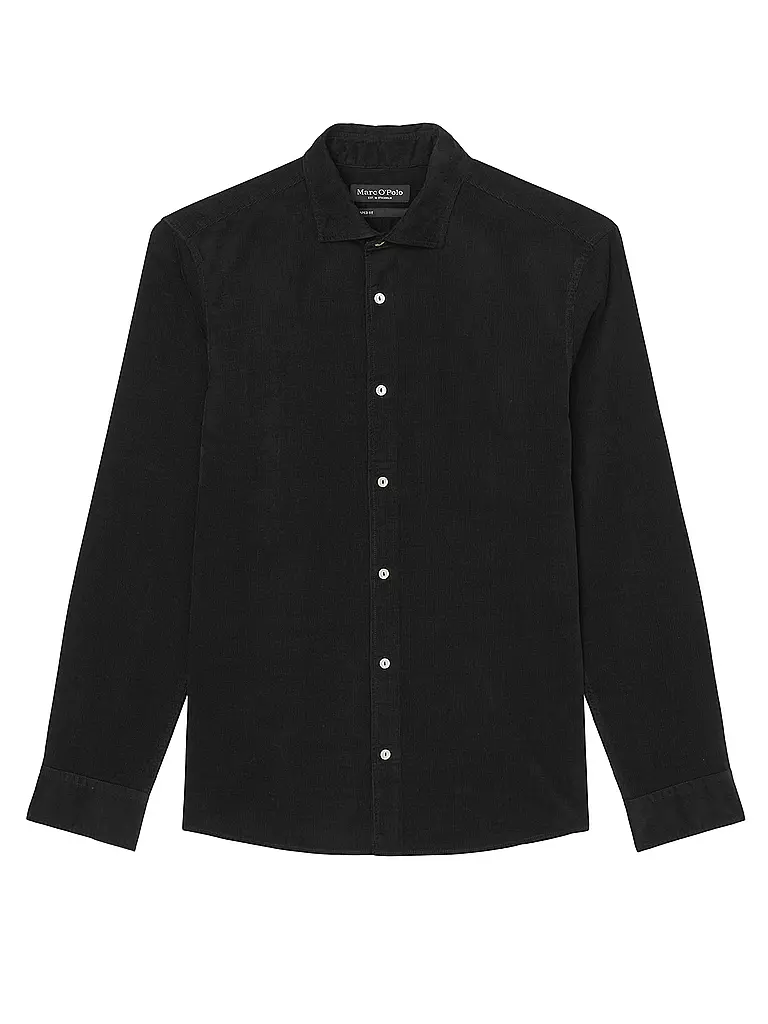 MARC O'POLO Hemd schwarz