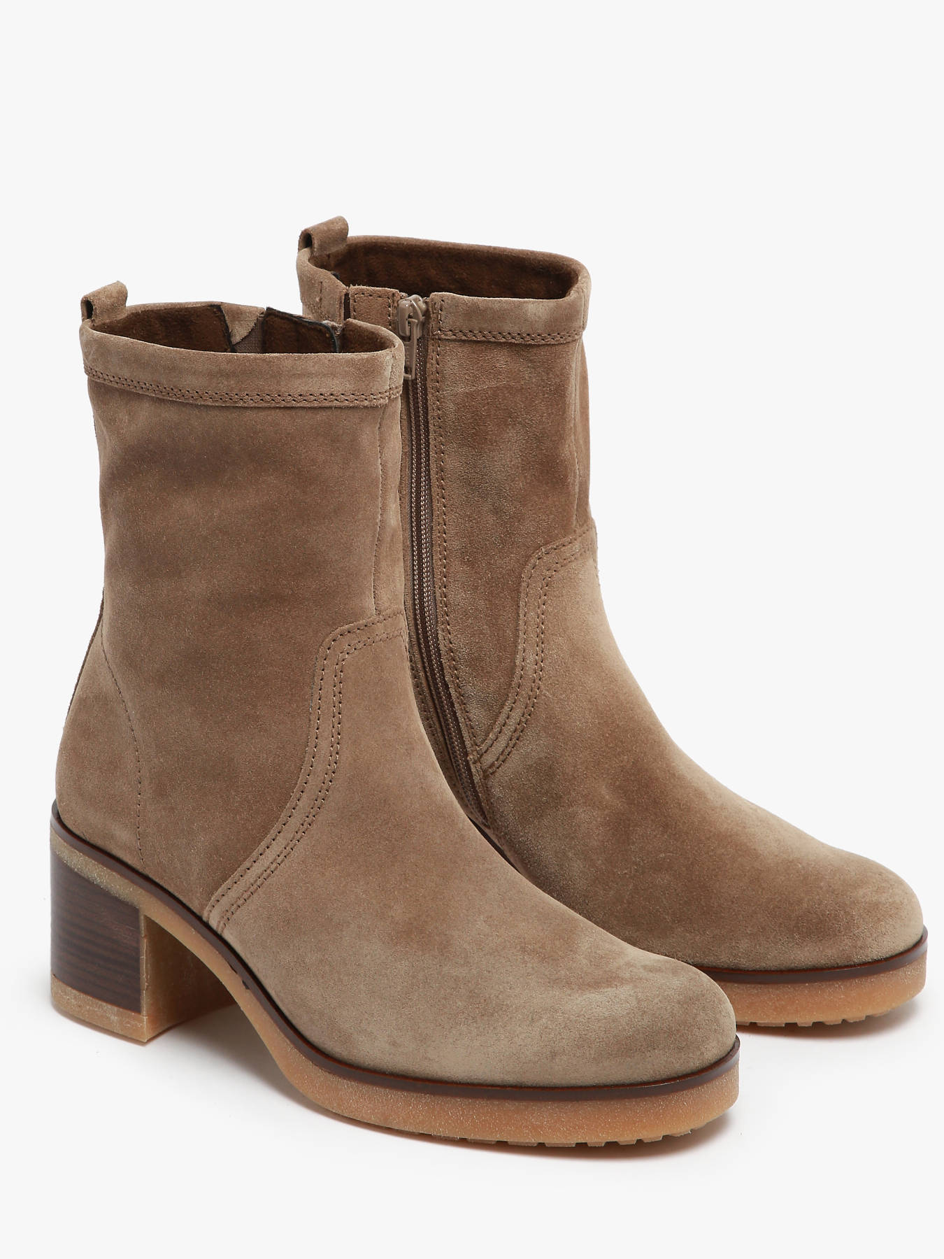Bottines  talon en cuir GABOR