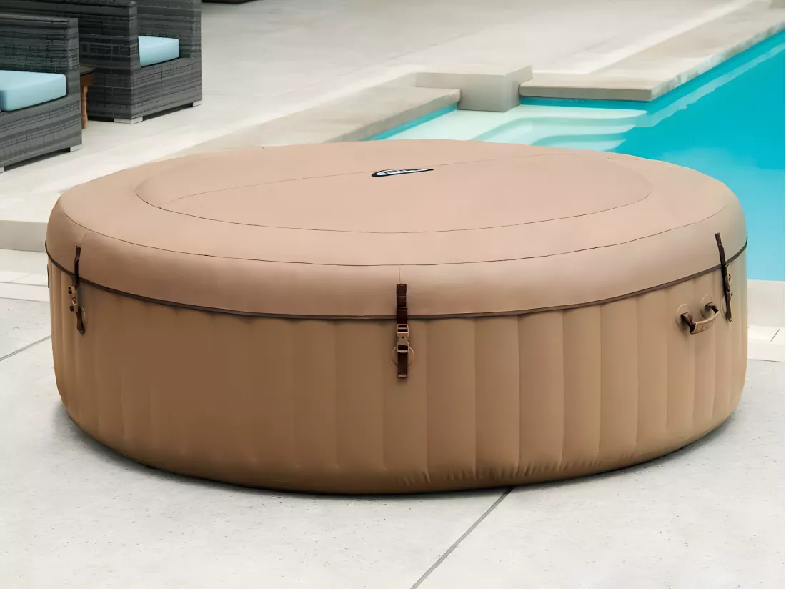 Spa gonflable PureSpa Sahara rond Bulles 6 places - Intex