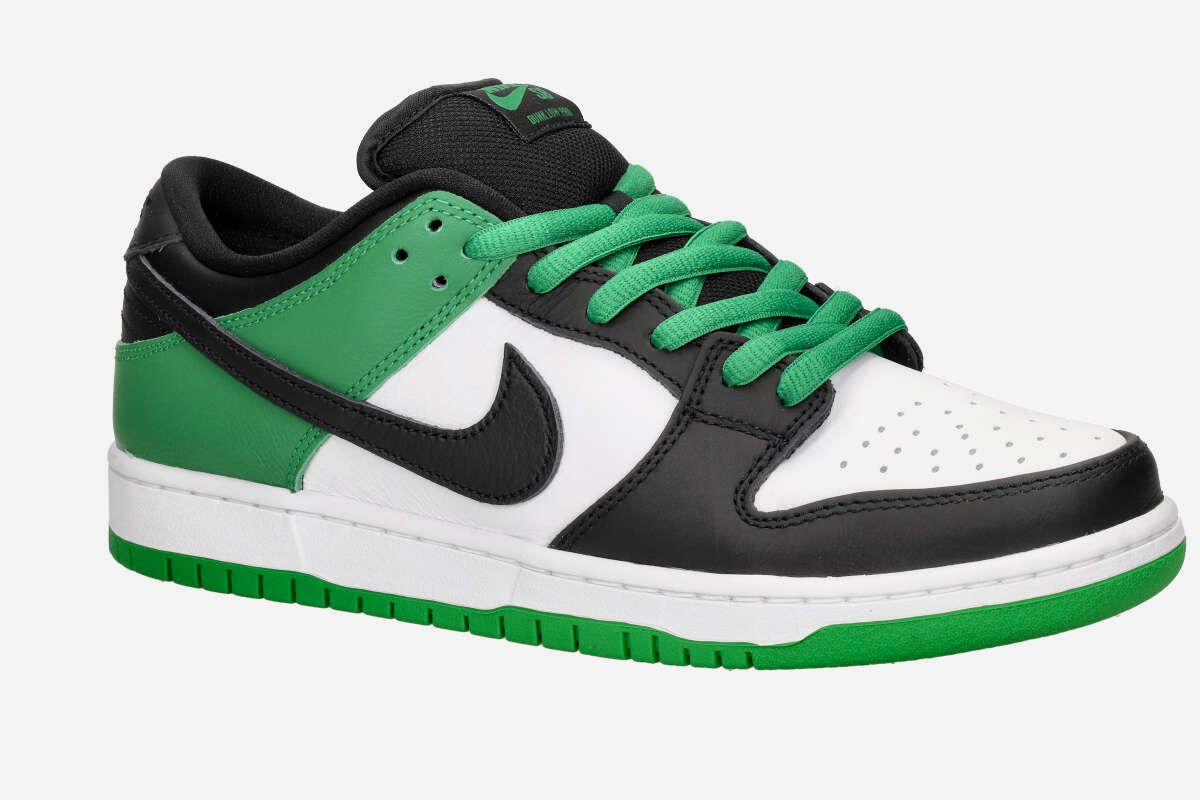 Nike SB Dunk Low Pro Boston Schuh (classic green black white)