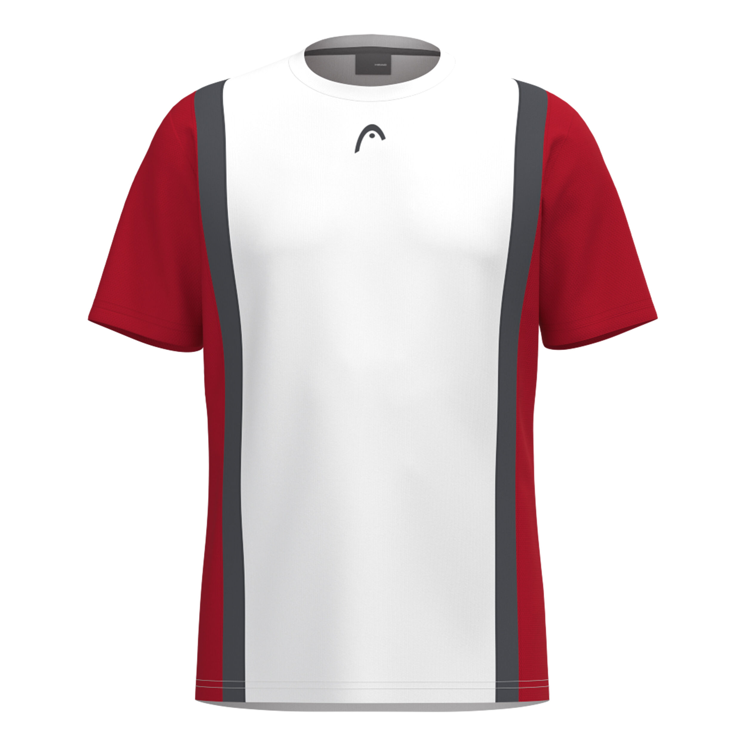 HEAD Club 25 Tech T-shirt Hommes - Rouge , Blanc