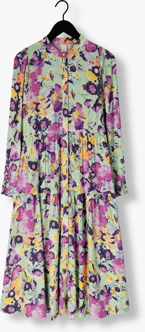 Y.A.S. groene y.a.s. midi jurk yasalira ls long shirt dress s.