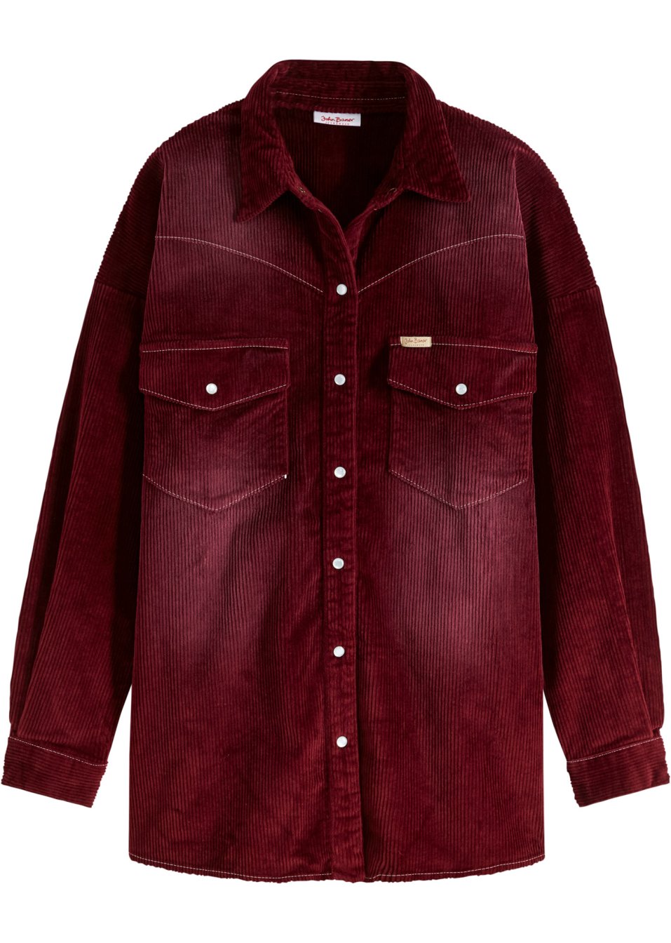 Chemise en velours côtelé
