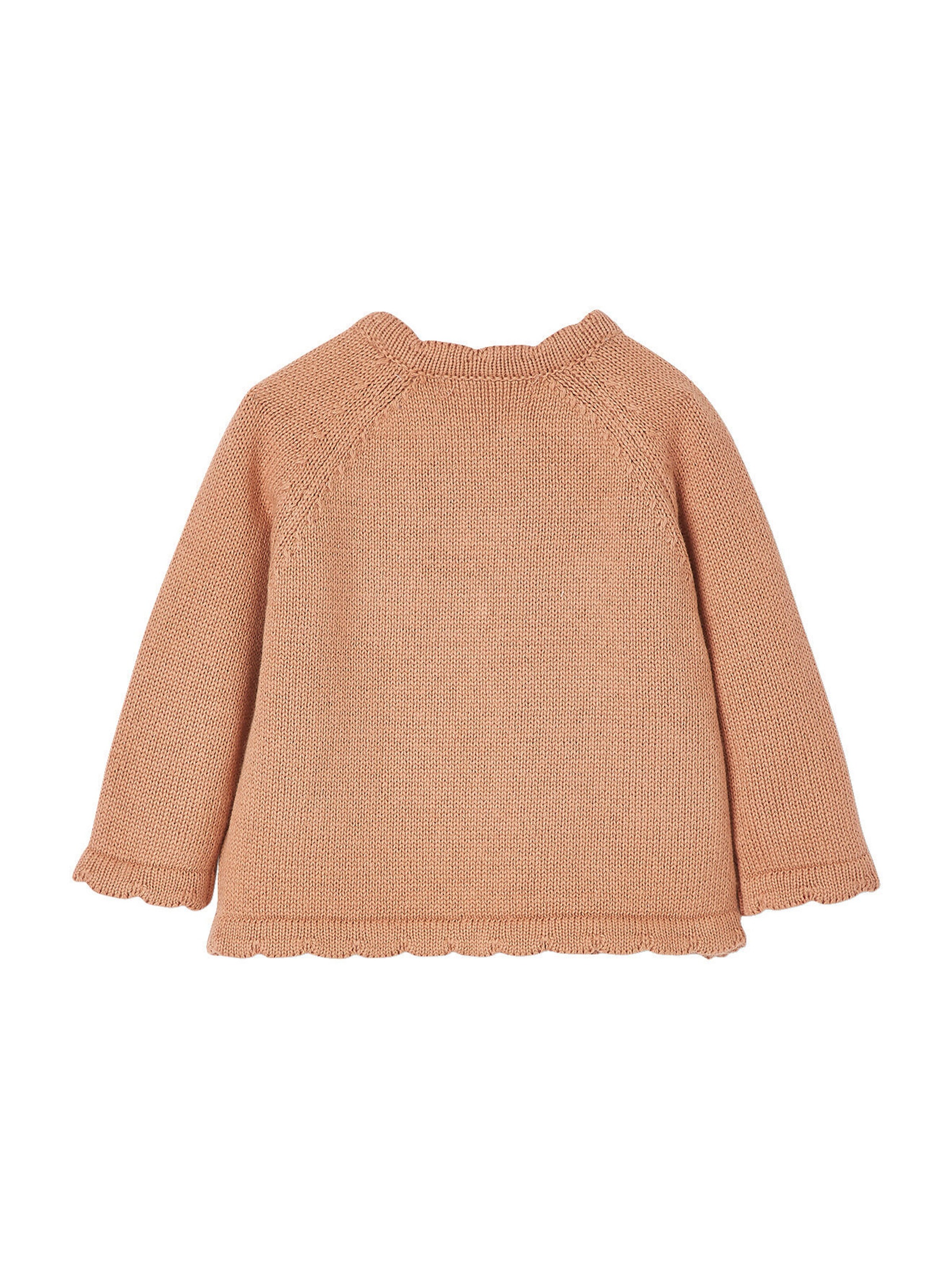 Vertbaudet Baby Wickeljacke, hellbraun