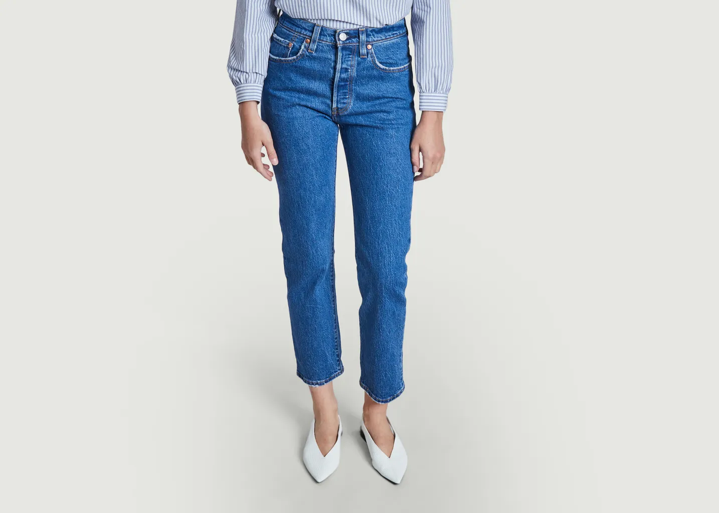 Jean 501 Coupe Courte Levi's Red Tab