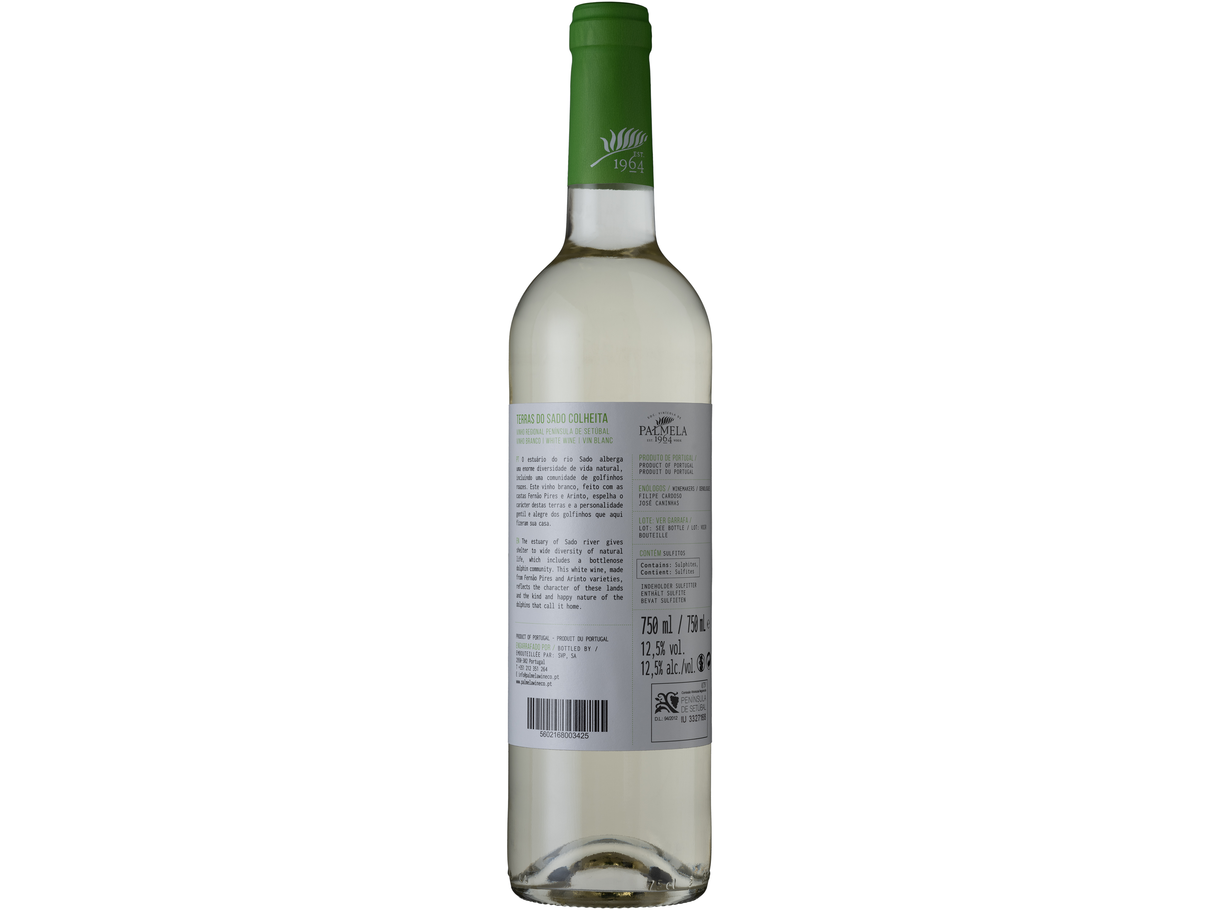 VINHO BRANCO TERRAS DO SADO 0.75L