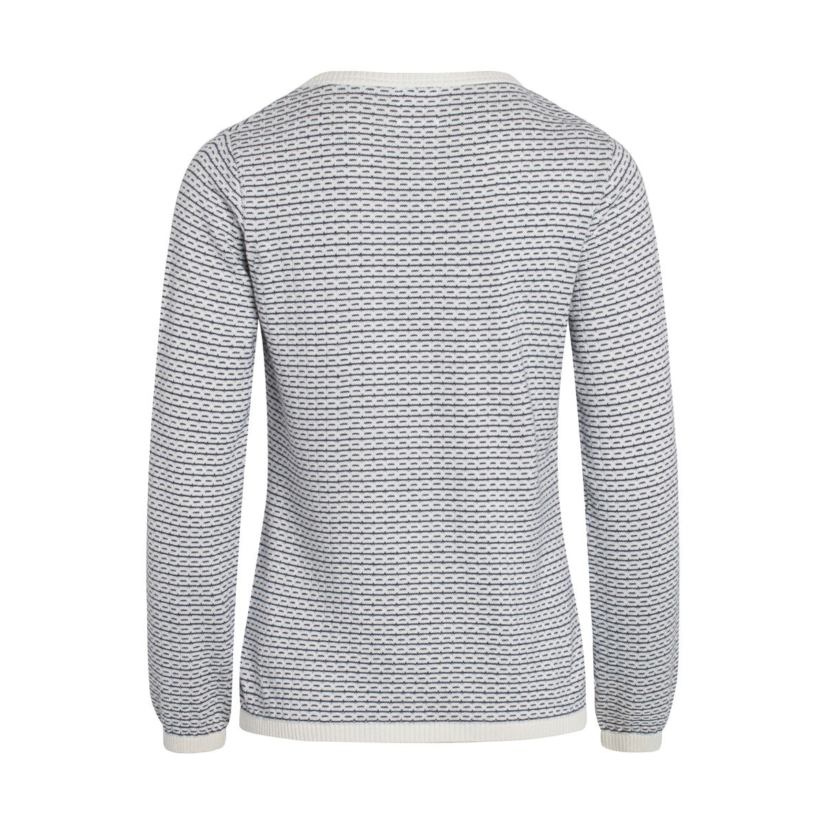 Klitmøller Collective Silje Knit bluse, dame (Cream Navy)
