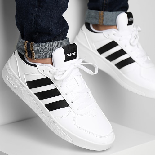 Baskets CourtBeat ID9658 Footwear White Core Black