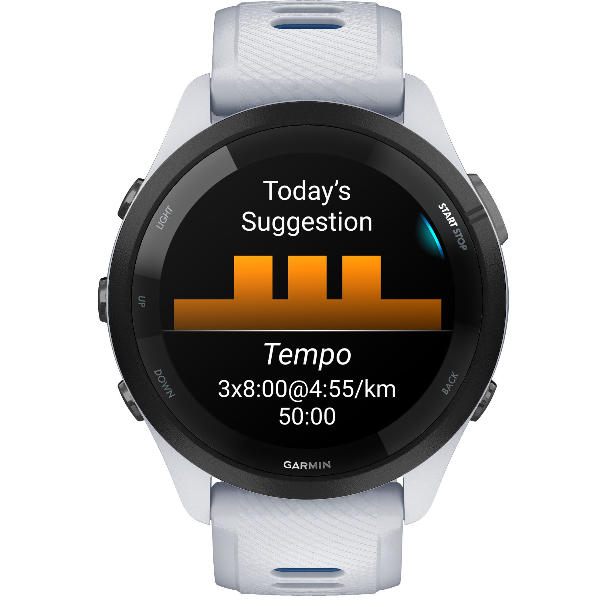 Garmin Forerunner® 265 Pulsuhr weiß