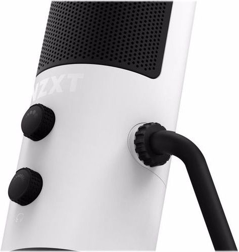 NZXT - Capsule - USB-streamingmicrofoon - Wit - Unidirectioneel cardioïde