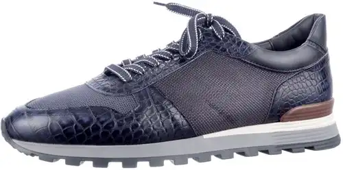 8757105 Giorgio blauw - maat 47 veterschoen blauw - maat 47 Calandschoen