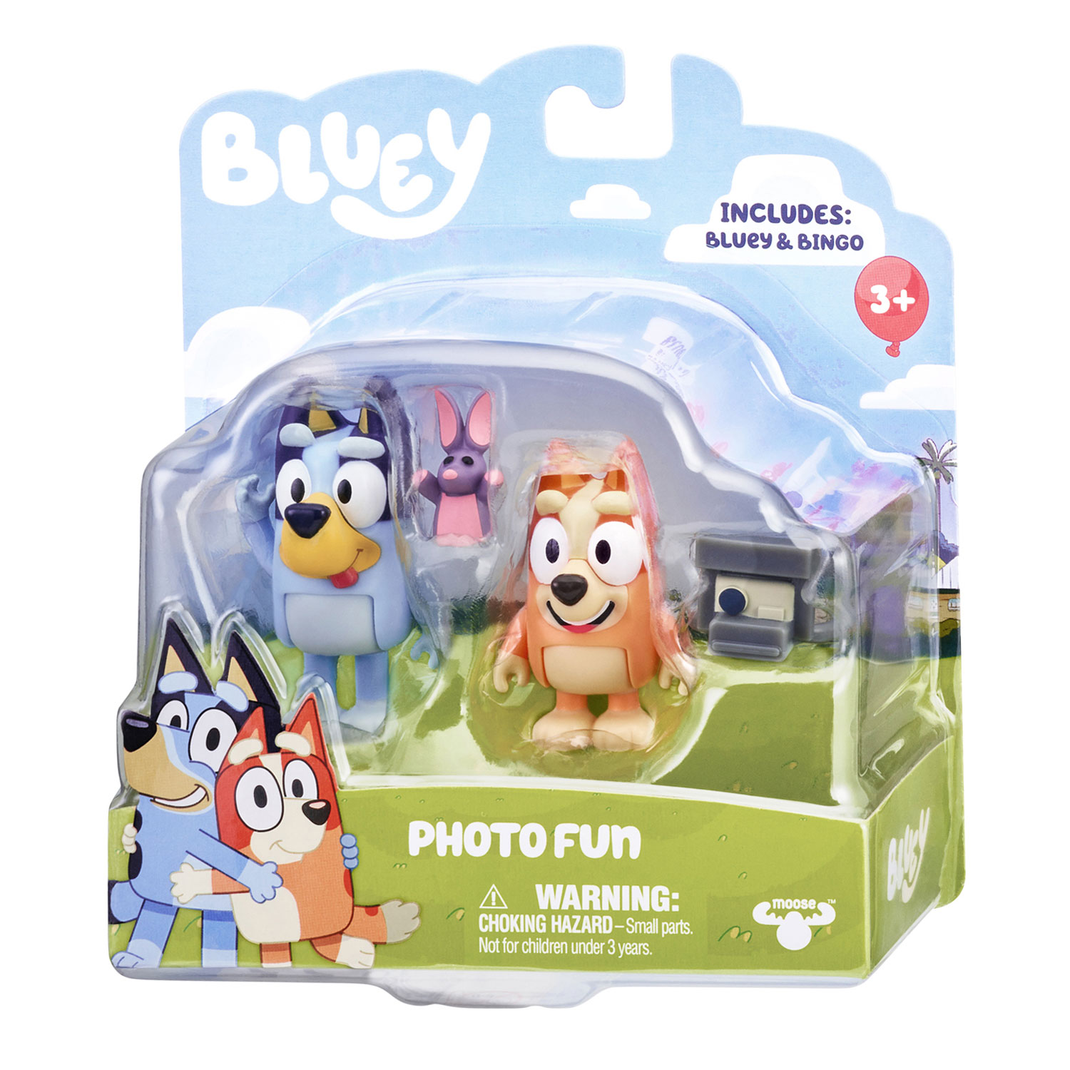 Bluey & Bingo Speelfiguren, 2st.