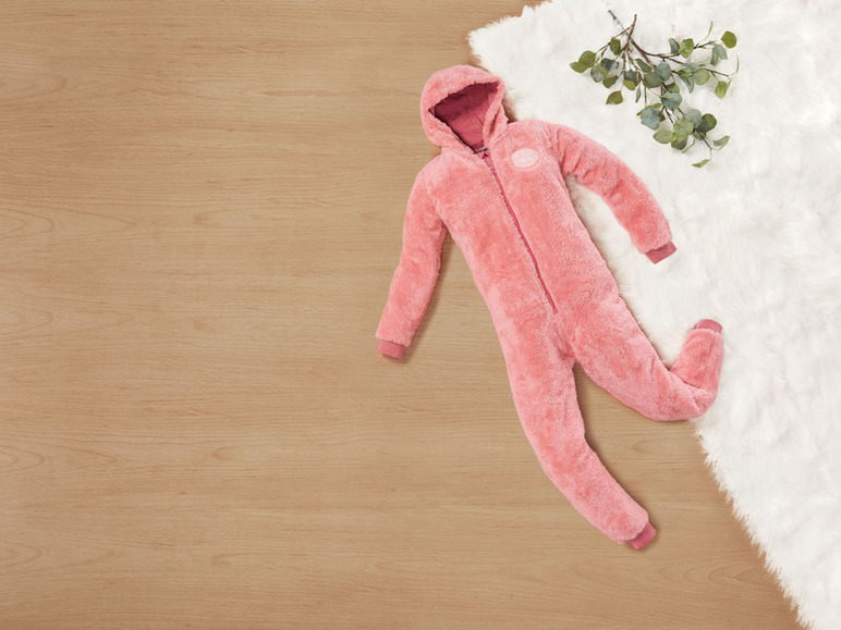 Fleece meisjes onesie