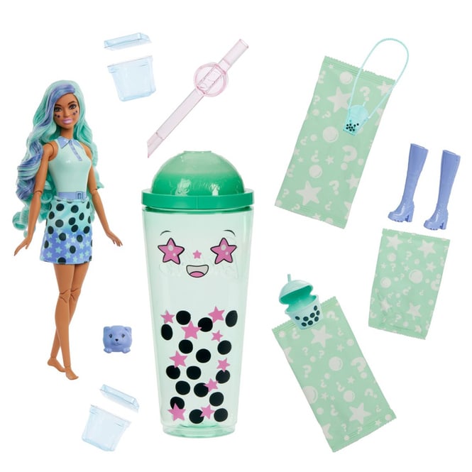 Barbie - Pop! Reveal - Bubble Tea - Green Tea - Puppe