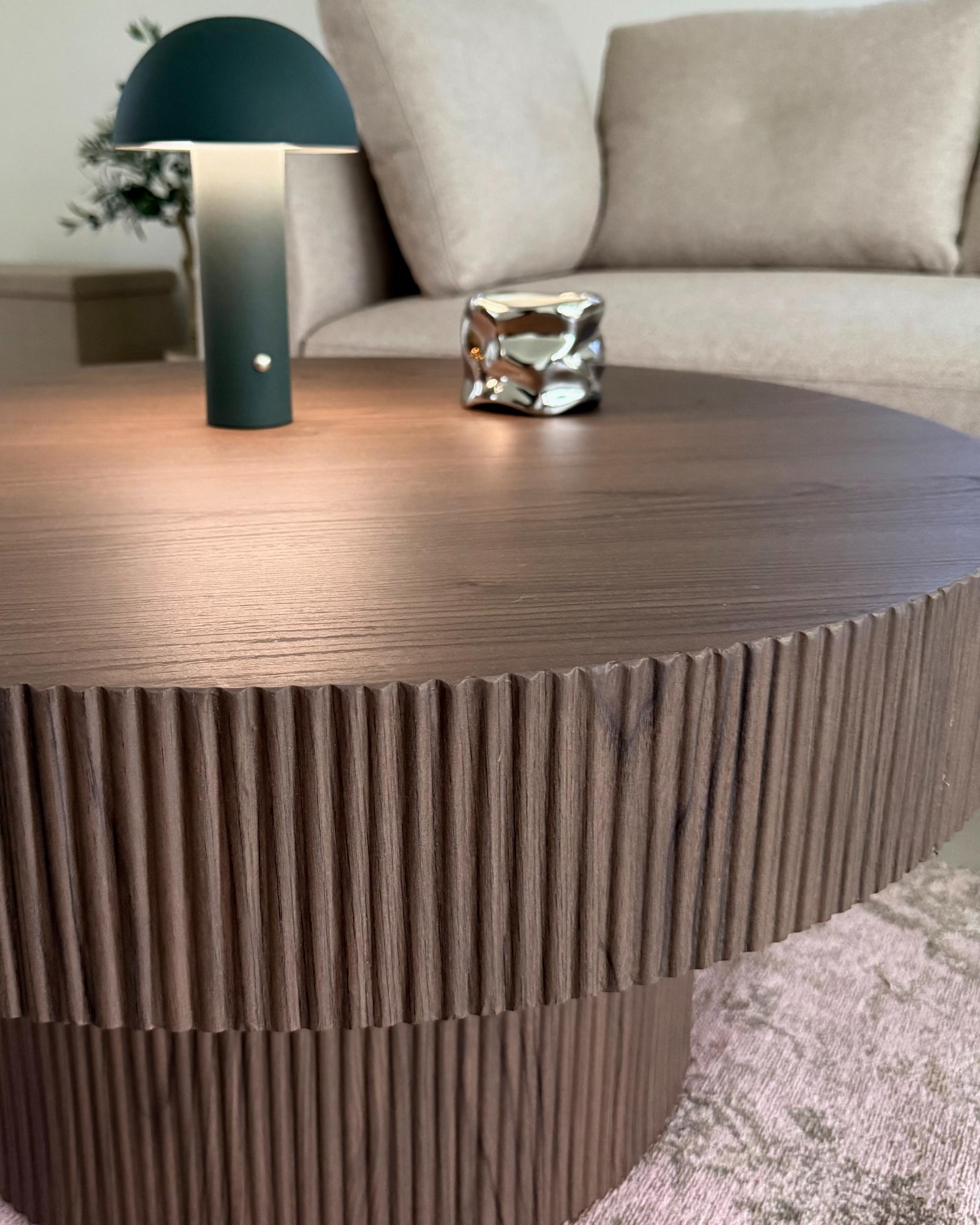 Salontafel SEUL Donkerbruin