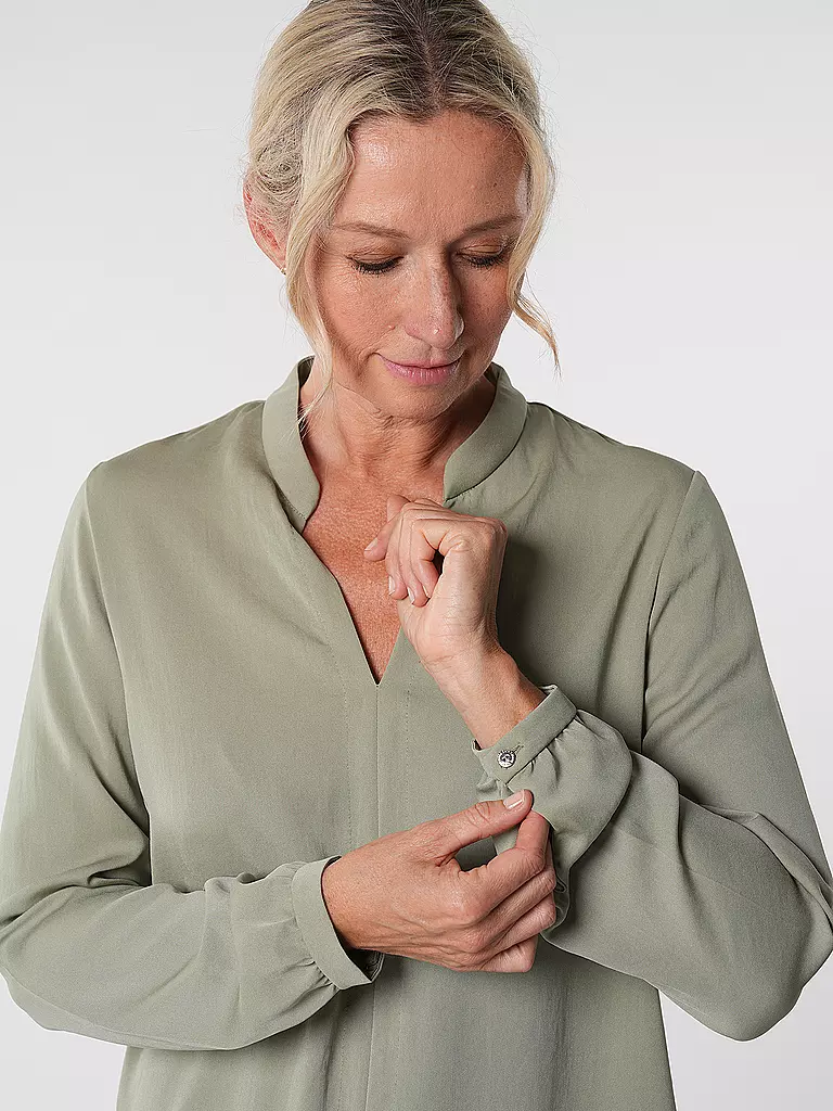 MARC CAIN Bluse hellgrün